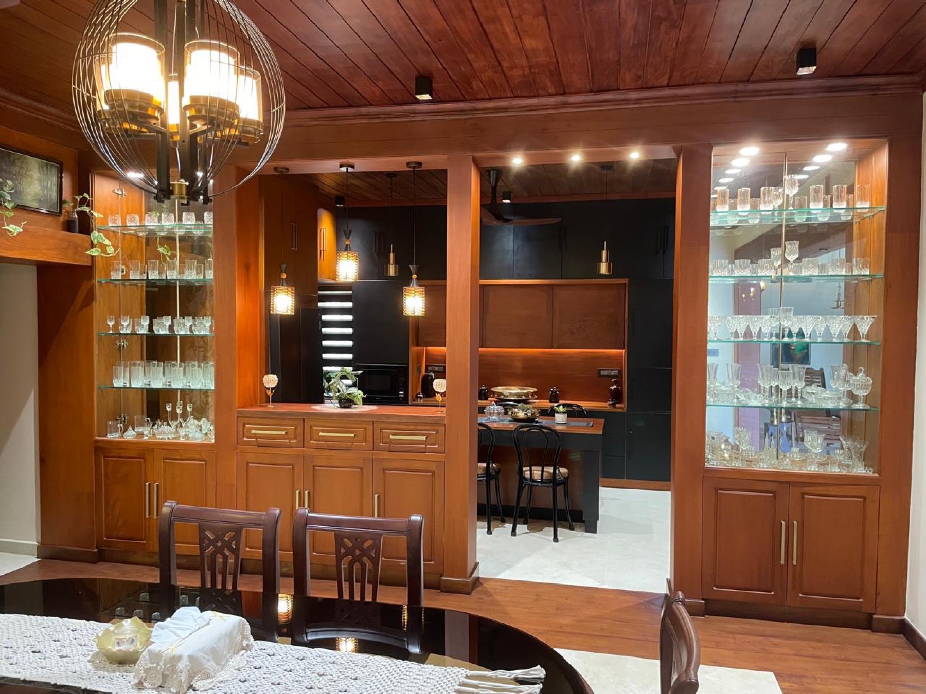 Dining and display cabinets
